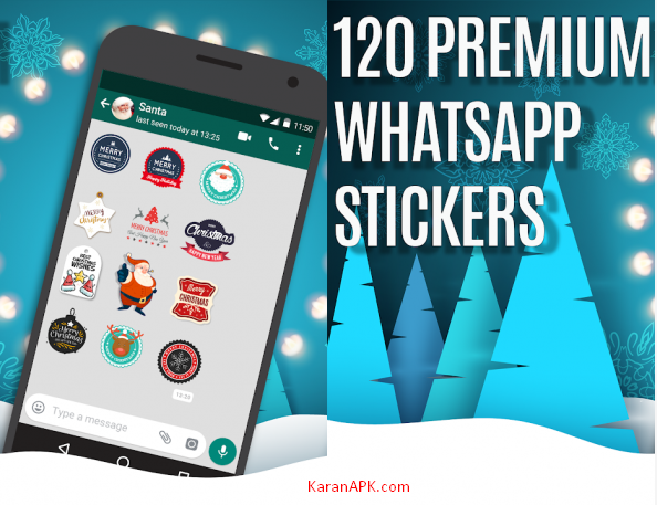 Christmas Stickers for WhatsApp, WAStickersApp