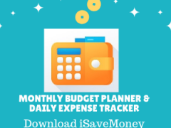 iSaveMoney or Monthly Budget Planner & Daily Expense Tracker