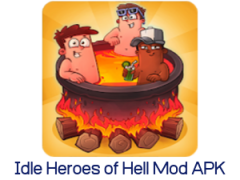 idle heroes of hell pro mod apk